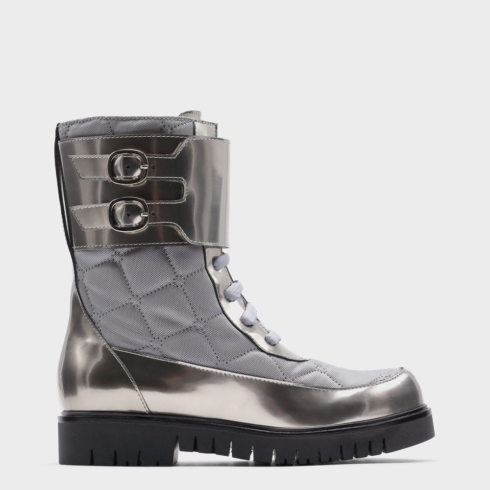 🇮🇹 New Antonio Barbato mirrored leather boots